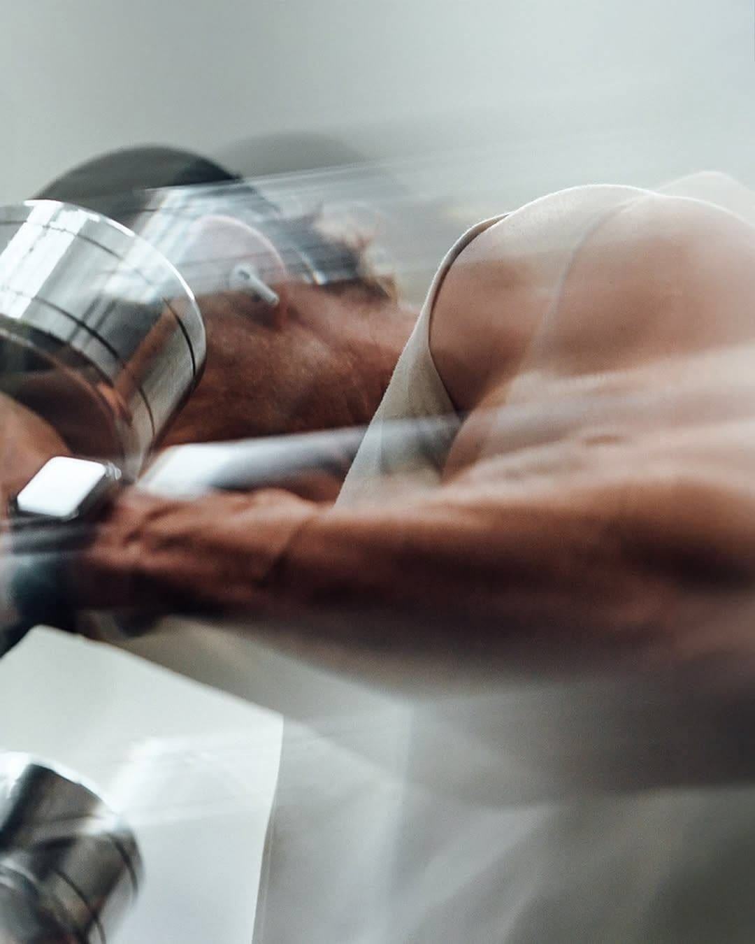 Athlete in motion