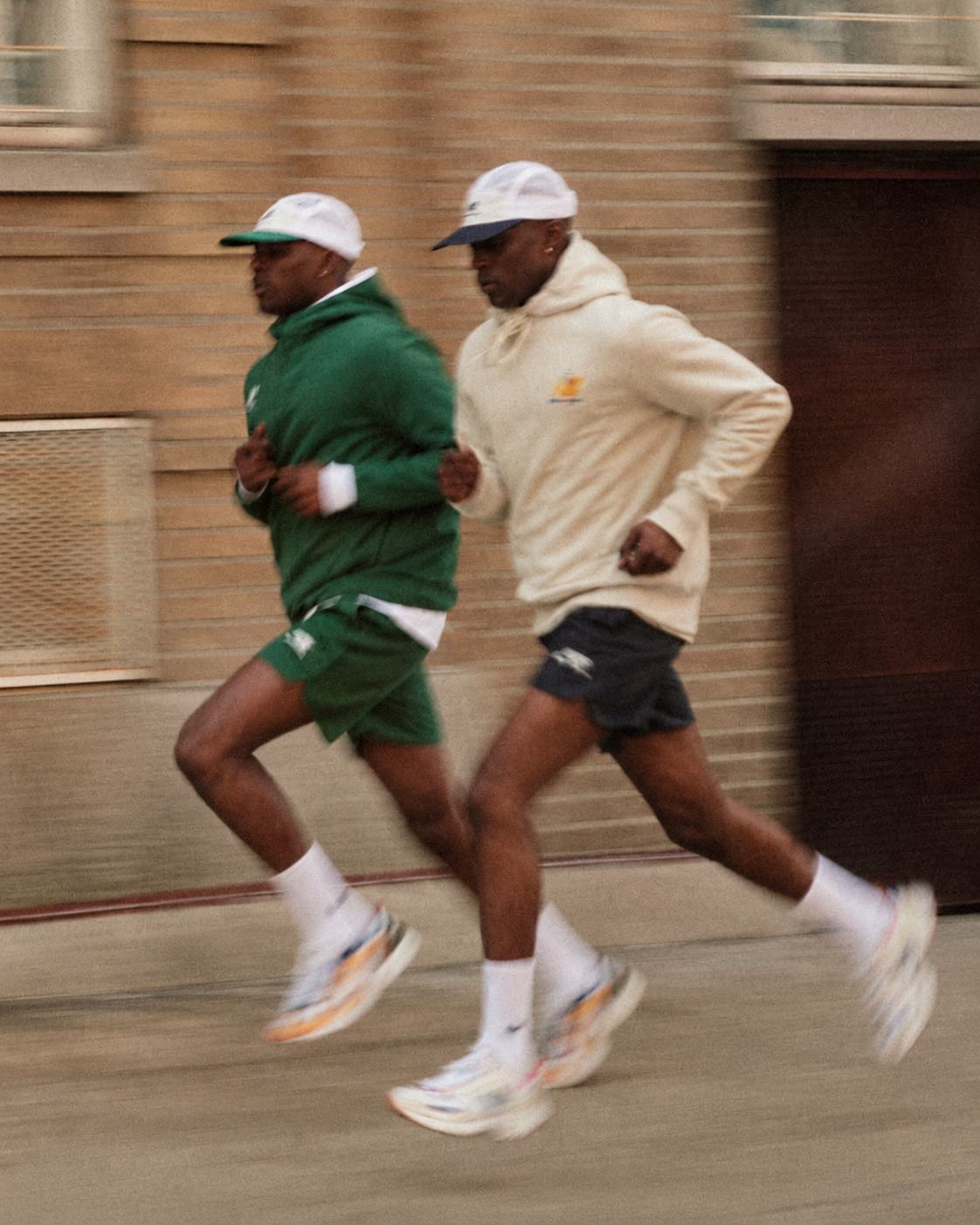People running together