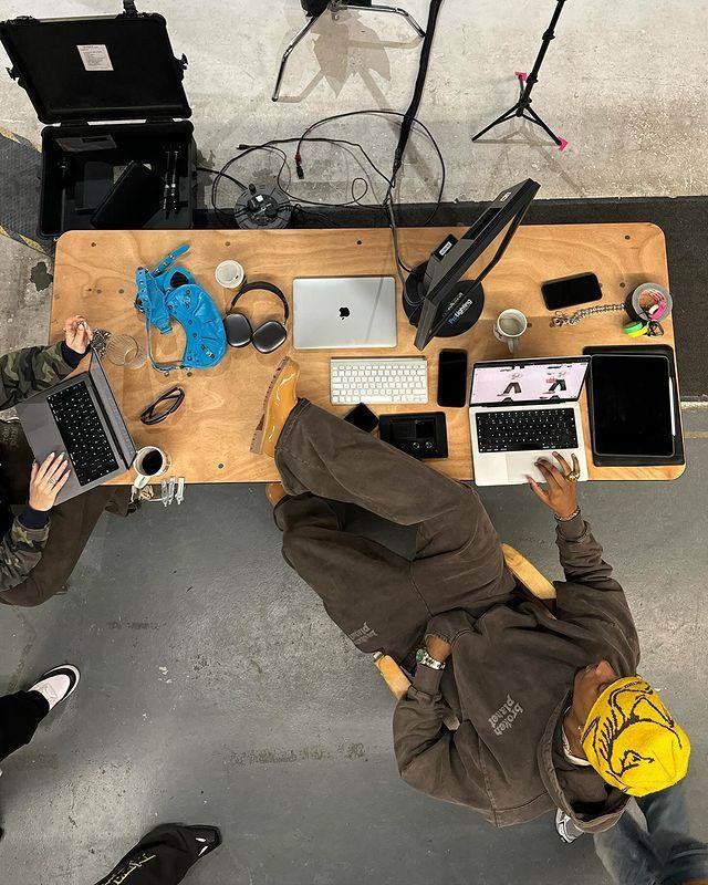 Person at work